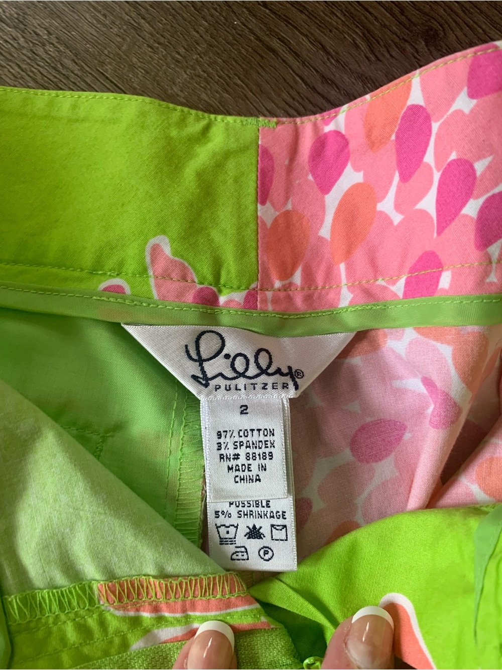 Vintage White Label Lilly Pulitzer Capri - Picture 4 of 5